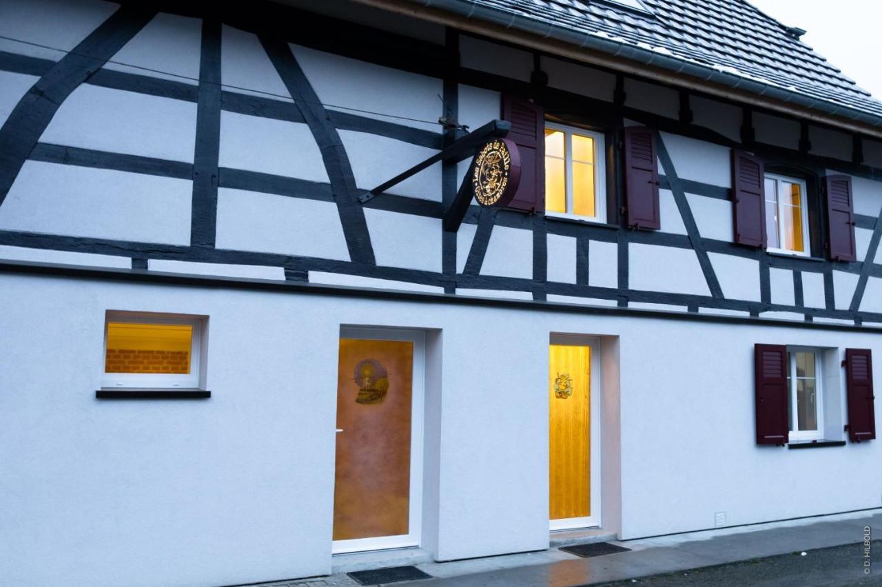 Gite Les Sabots De Paille, Alsace Haut-Rhin Ballesdorf Exterior foto