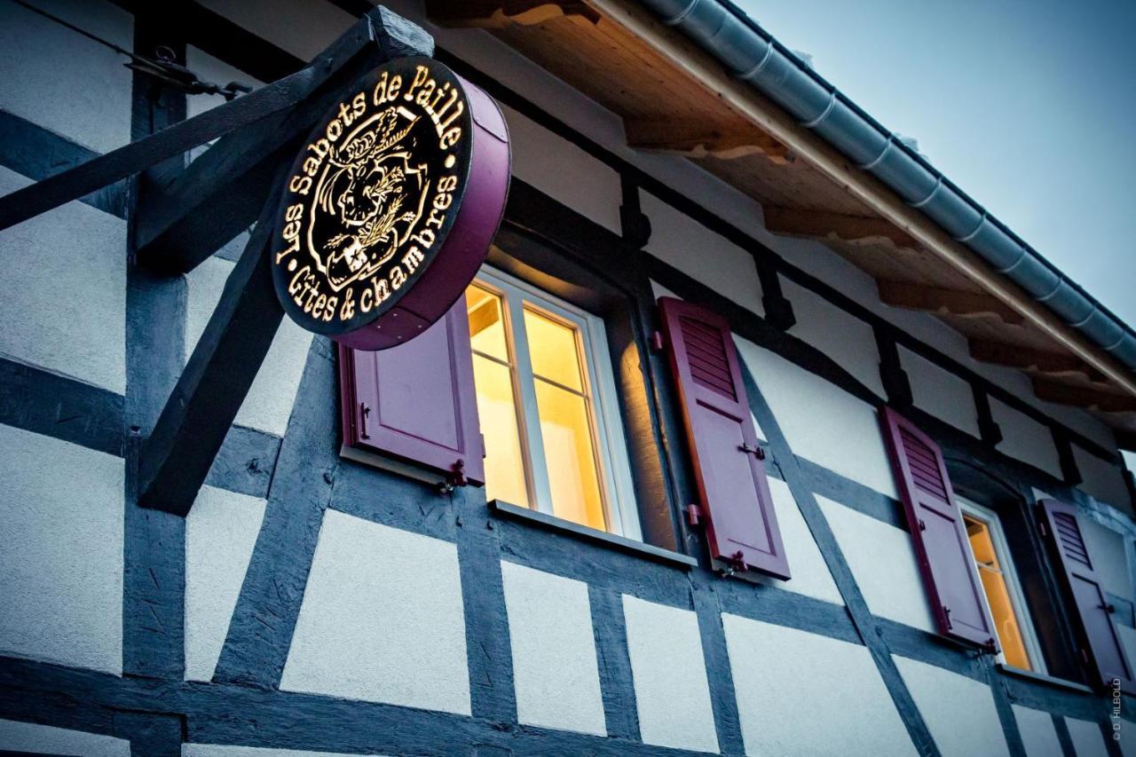 Gite Les Sabots De Paille, Alsace Haut-Rhin Ballesdorf Exterior foto